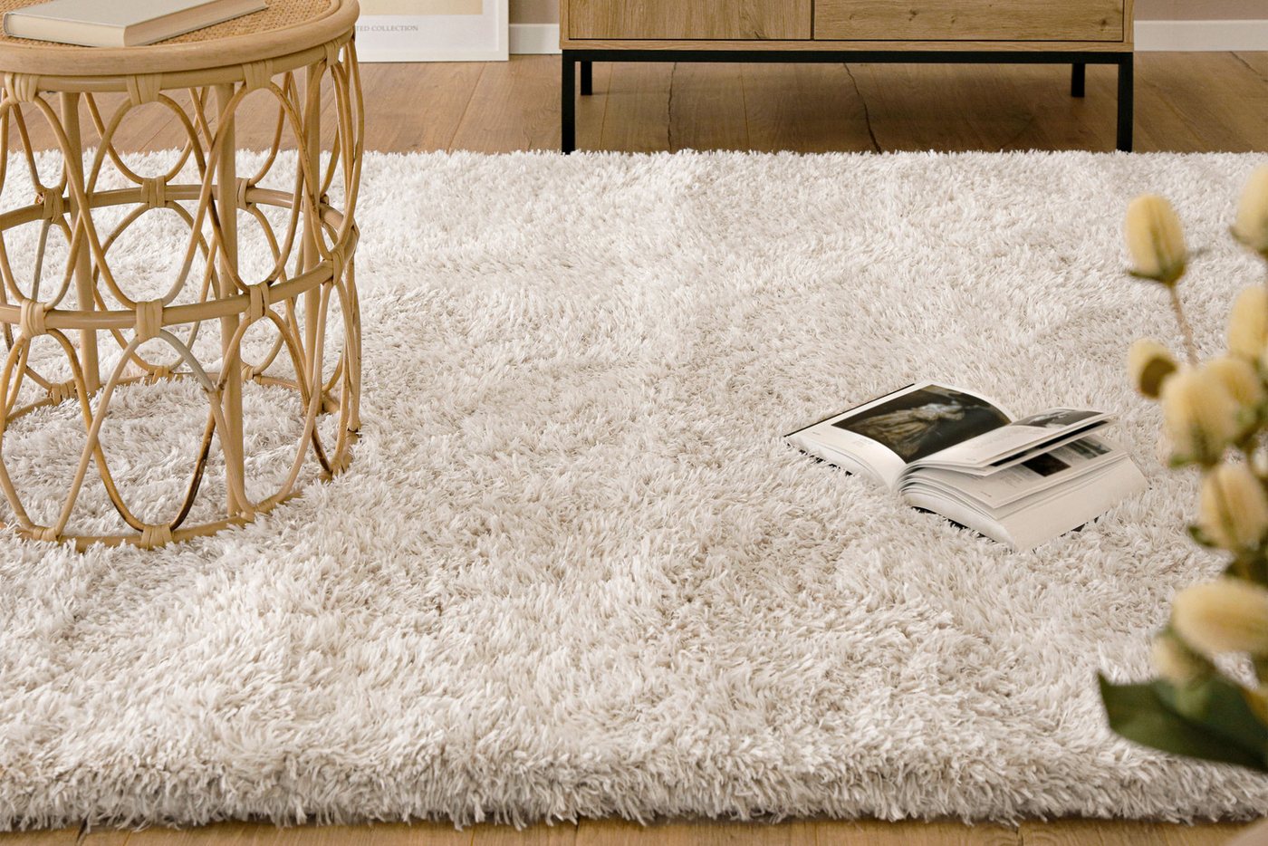 Esprit Hochflor-Teppich YOGI ESP-096, rechteckig, Höhe: 50 mm, Läufer, flauschiger weicher Flor, Wohnzimmer – Bild 3 von 5