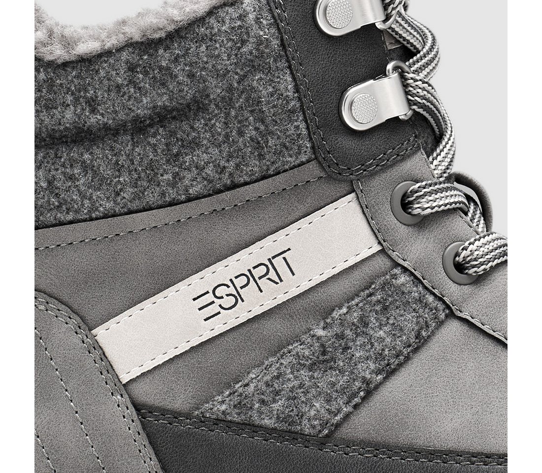 Esprit PINA Winterboots Plateauboots, Stiefelette, Keilstiefelette mit Reißverschluss – Bild 4 von 5