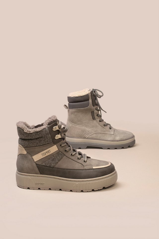 Esprit PINA Winterboots Plateauboots, Stiefelette, Keilstiefelette mit Reißverschluss – Bild 5 von 5