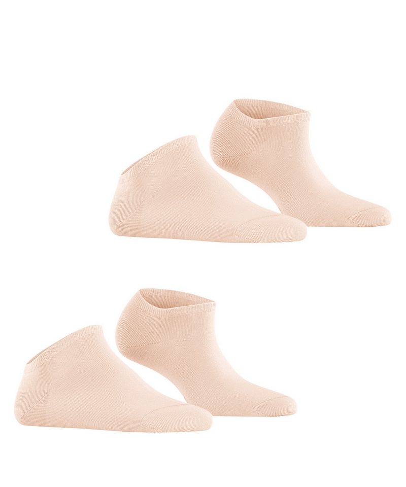 Esprit Sneakersocken Uni (2 Paar) verstärkt, knöchelfrei und aus weichem Material Baumwolle – Bild 2 von 5