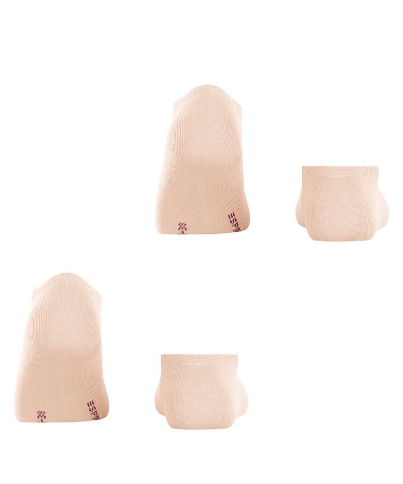 Esprit Sneakersocken Uni (2 Paar) verstärkt, knöchelfrei und aus weichem Material Baumwolle – Bild 3 von 5