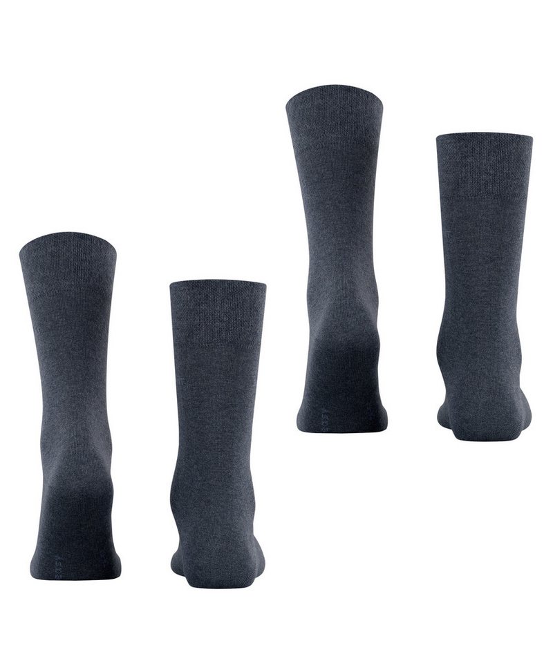 Esprit Socken Basic Easy (2-Paar, 2 Paar) druckfreier, breiter Komfortbund, atmungsaktiv, uni Socken – Bild 3 von 5
