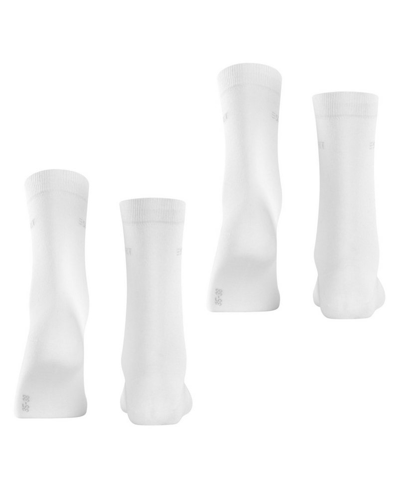 Esprit Socken Uni (2-Paar, 2 Paar) aus elastischem Material, atmungsaktiv, weich, hautfreundlich – Bild 3 von 5