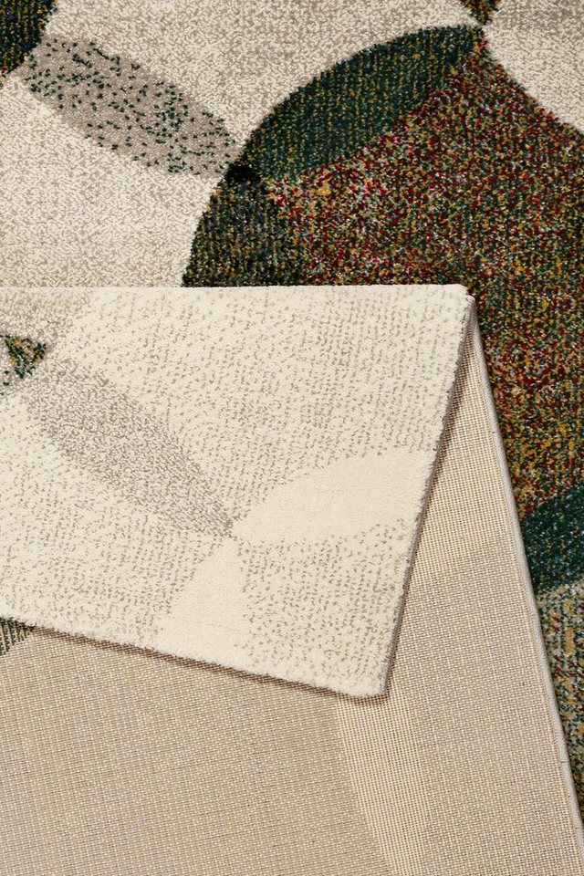 Esprit Teppich Modernina ESP-3378, rechteckig, Höhe: 13 mm, weicher Kurzflor in modernem Design, Wohnzimmer, Schlafzimmer, bunt – Bild 3 von 5