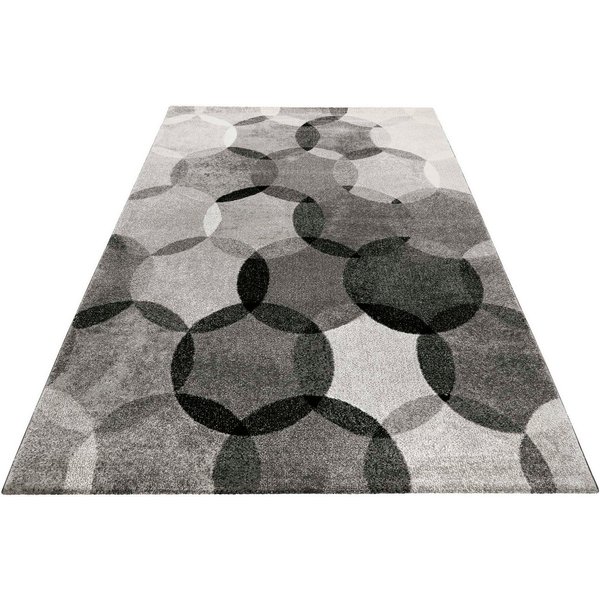 Esprit Teppich Modernina ESP-3378, rechteckig, Höhe: 13 mm, weicher Kurzflor in modernem Design, Wohnzimmer, Schlafzimmer, bunt