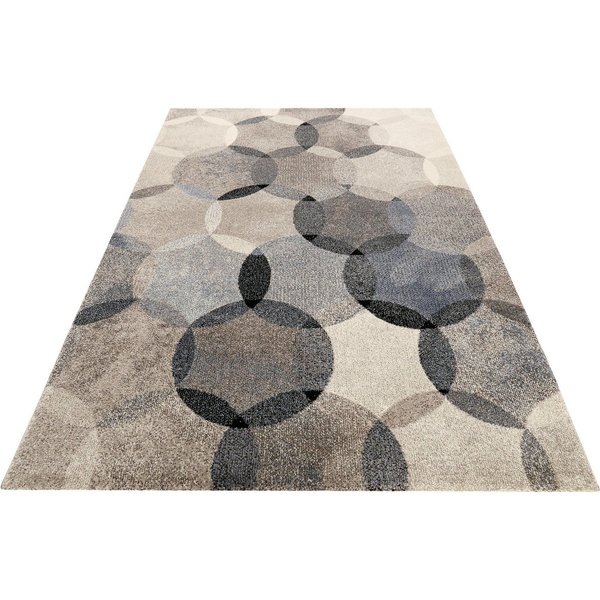 Esprit Teppich Modernina ESP-3378, rechteckig, Höhe: 13 mm, weicher Kurzflor in modernem Design, Wohnzimmer, Schlafzimmer, bunt