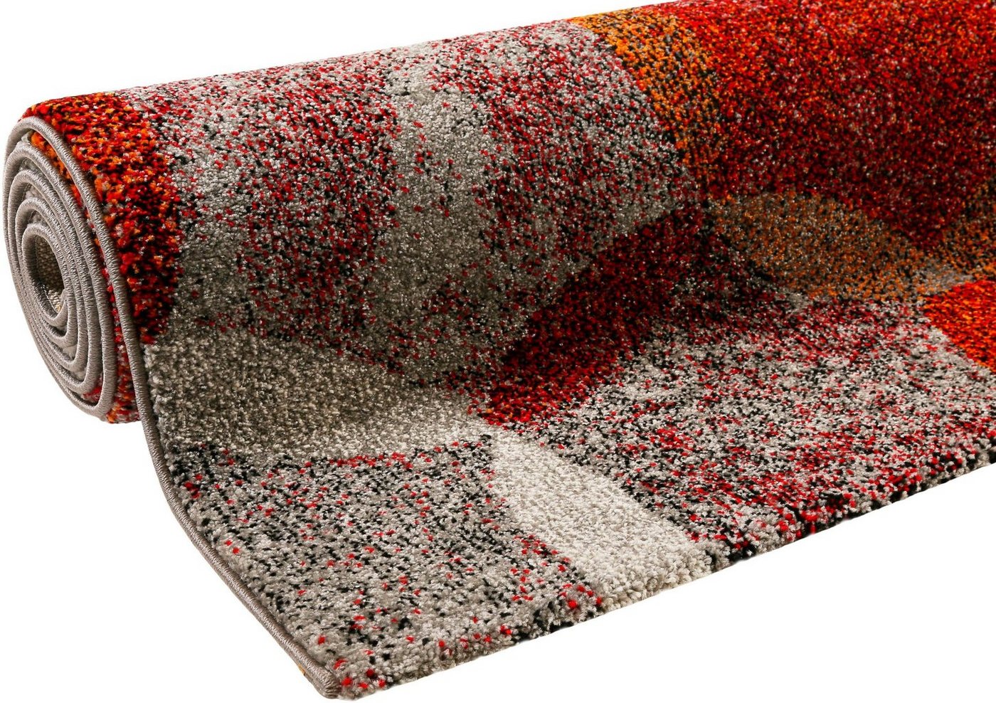 Esprit Teppich Modernina ESP-3378, rechteckig, Höhe: 13 mm, weicher Kurzflor in modernem Design, Wohnzimmer, Schlafzimmer, bunt – Bild 4 von 5