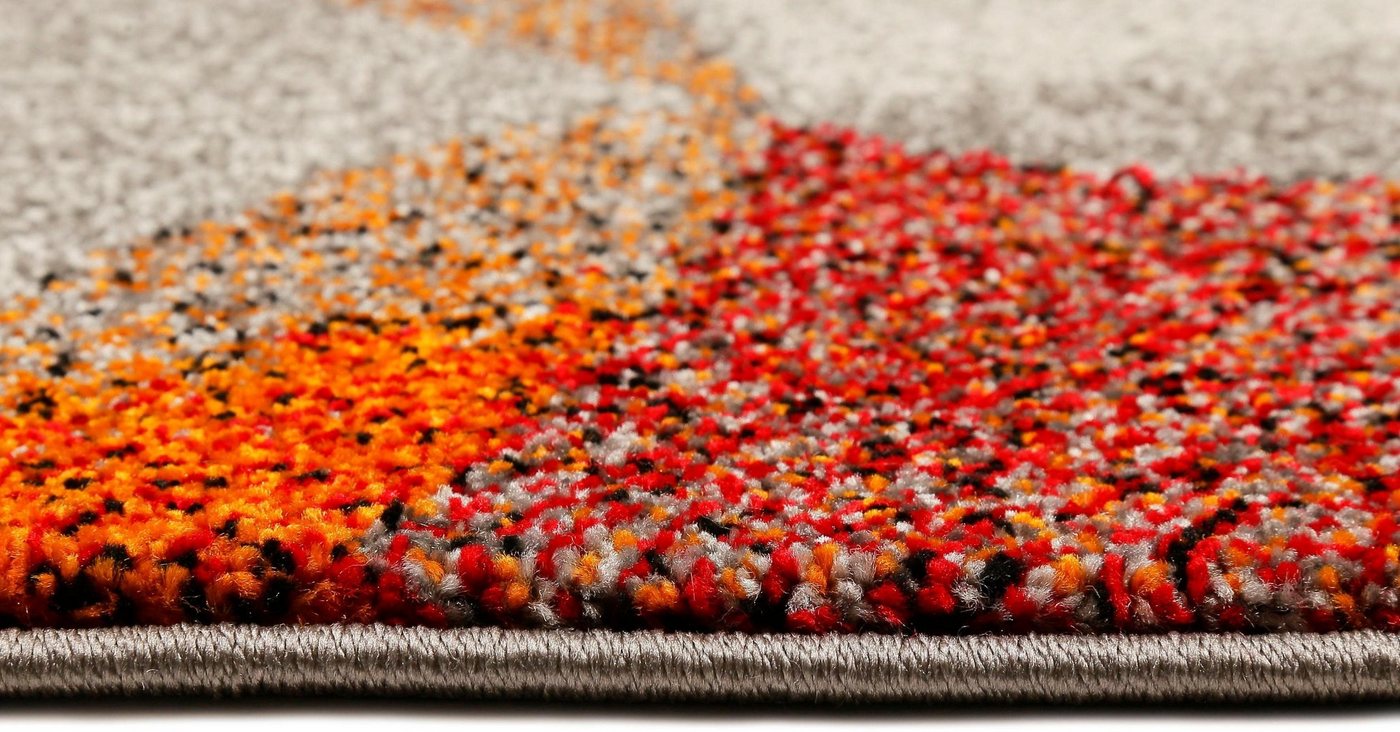 Esprit Teppich Modernina ESP-3378, rechteckig, Höhe: 13 mm, weicher Kurzflor in modernem Design, Wohnzimmer, Schlafzimmer, bunt – Bild 5 von 5