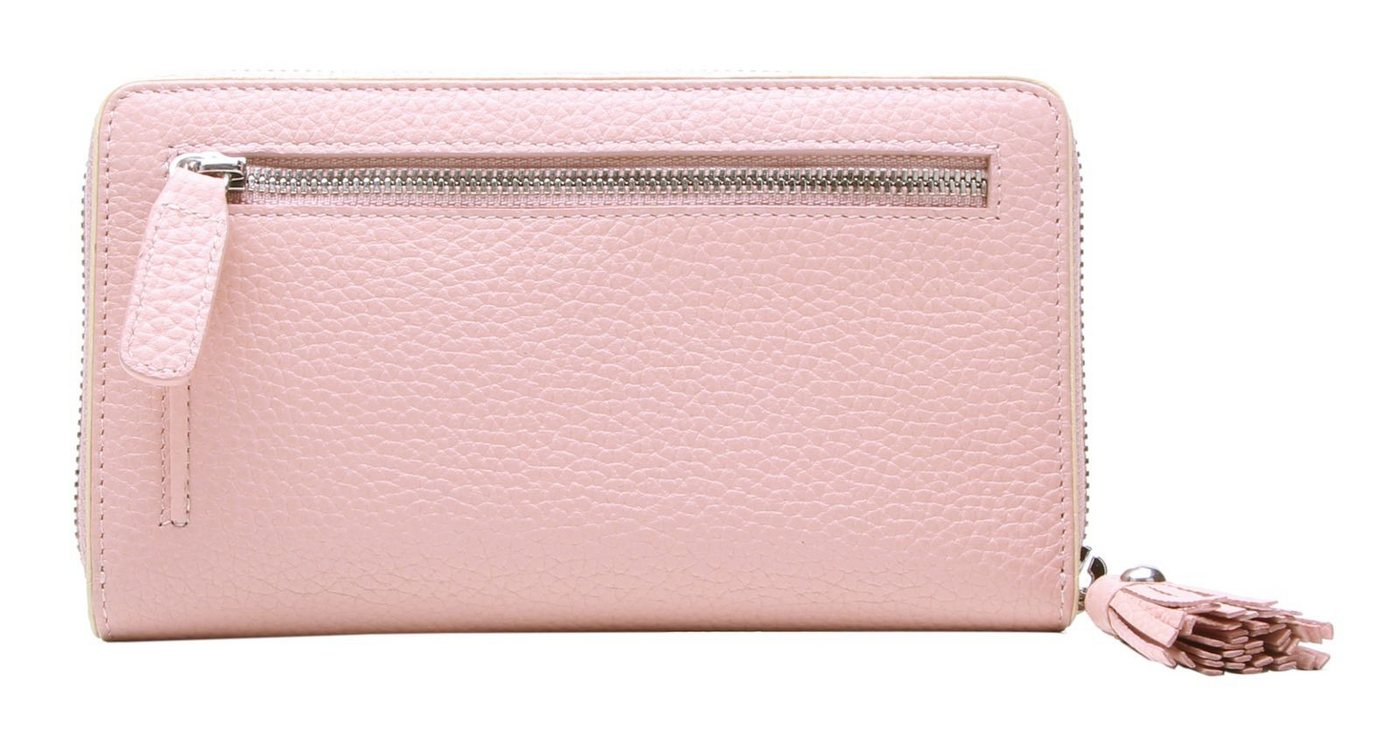 Esquire Geldbörse Zip Around Wallet, aus echtem Rindsleder mit RFID-Blocker Schutz – Bild 4 von 5
