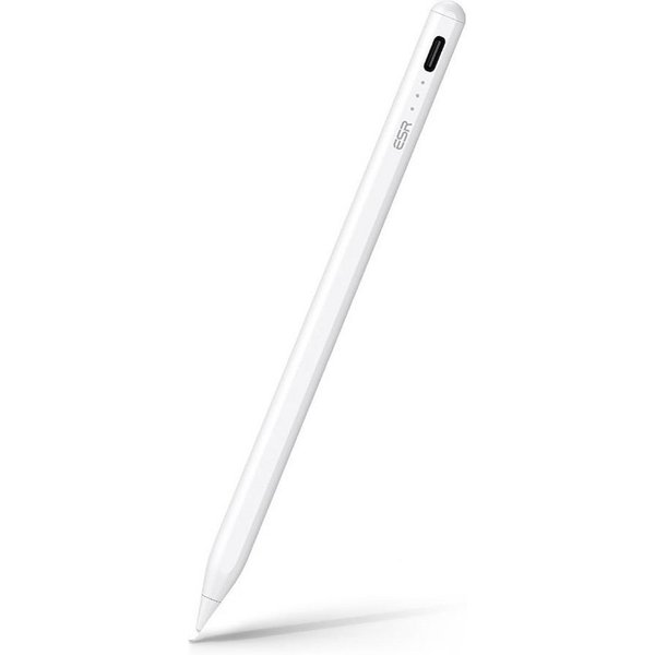 ESR Eingabestift Tabletstift Zeichenstift Digitalstift (Spar-Set, 1-St., 2 mm Spitze, präzise) Magnetisch, Neigungserkennung, LED-Anzeige, Auto-Aus