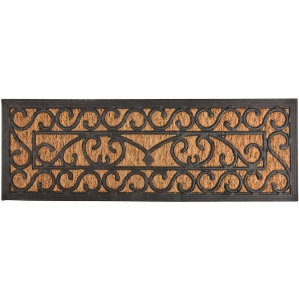 esschert design Fußmatte, Rechteckig, Höhe: 0.9 mm, Farbe: Naturfarben, Höhe: 0.9cm