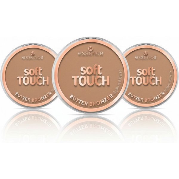 Essence Bronzer SOFT TOUCH BUTTER BRONZER, 3-tlg.