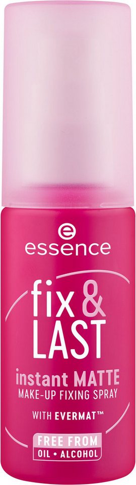 Essence Fixierspray fix & LAST instant MATTE MAKE-UP FIXING SPRAY, 3-tlg., Neuer Sprühkopf für gleichmäßige Anwendung und mattes Finish! – Bild 2 von 3