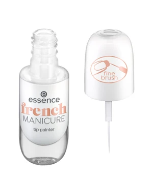 essence french MANICURE tip painter Nagellack · 8 ml · Weiß