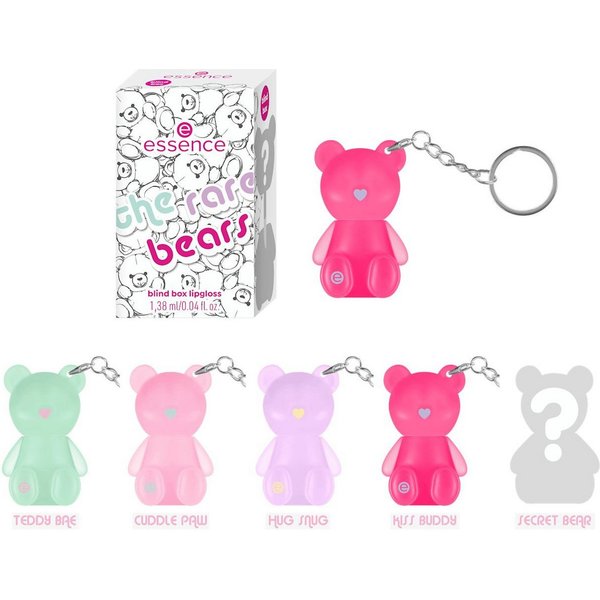 Essence Lipgloss The Rare Bears Blind Box, 1-tlg.