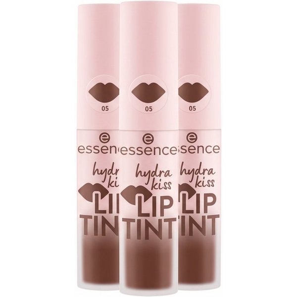 Essence Lippenstift HYDRA KISS LIP TINT, 3-tlg., hohe Deckkraft, glänzend