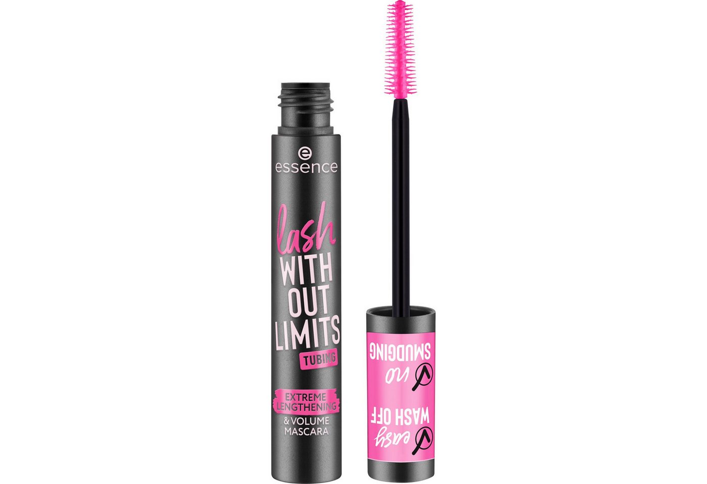Essence Mascara lash WITHOUT LIMITS BROWN EXTREME LENGTHENING & VOLUME MASCARA, 3-tlg., mit Volumeneffekt – Bild 2 von 5