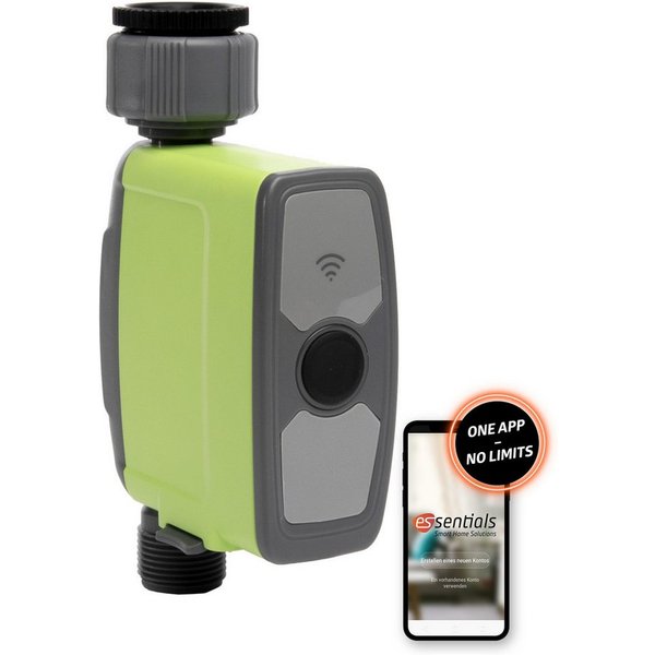 essentials Smart Home Solutions Bewässerungscomputer Smartes Bewässerungssystem WLAN & App, (1-tlg)