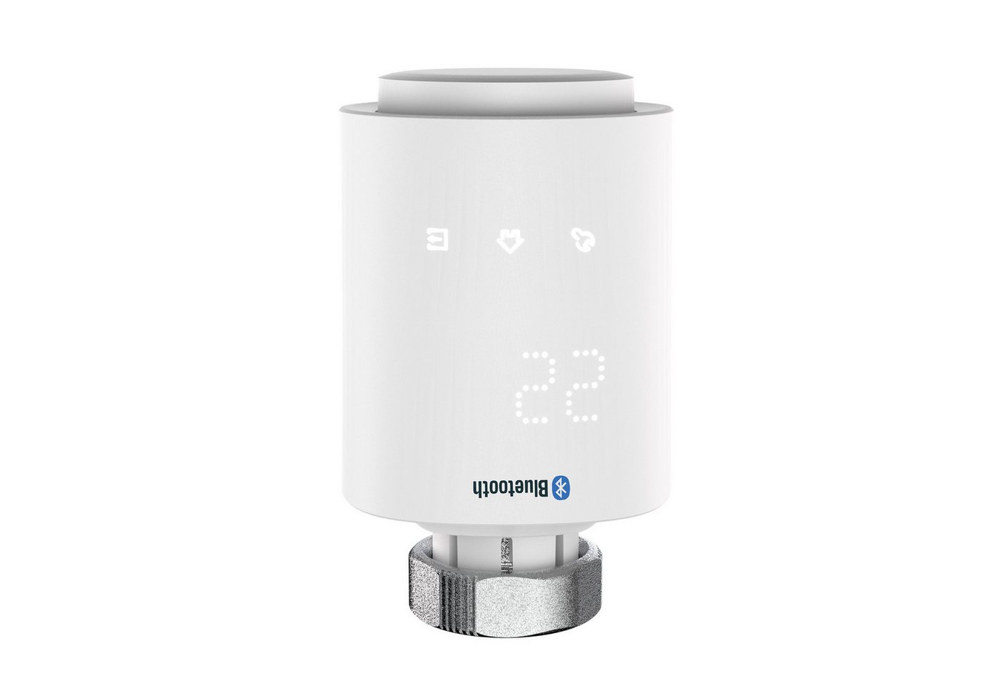 essentials Smart Home Solutions Heizkörperthermostat MATRIX Bluetooth, (1 St) Bluetooth – Bild 2 von 5