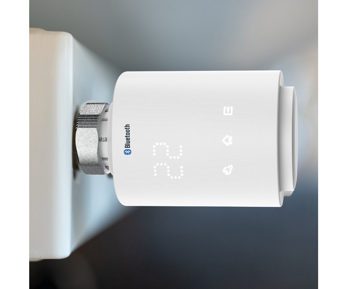 essentials Smart Home Solutions Heizkörperthermostat MATRIX Bluetooth, (1 St) Bluetooth – Bild 5 von 5
