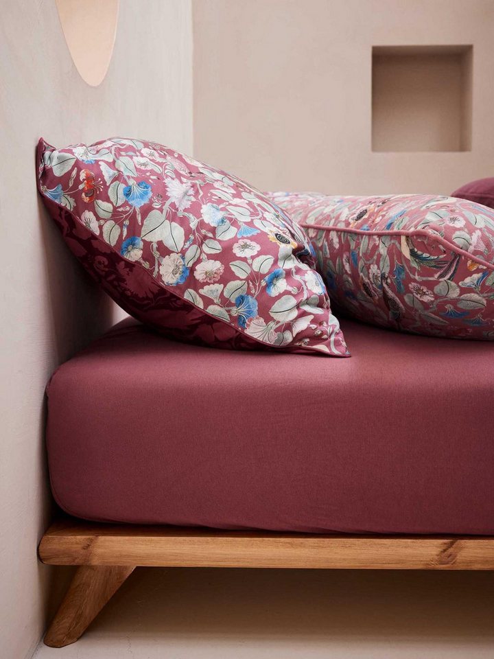 Essenza Bettwäsche Aleste, Satin, 2 teilig, mit floralem Muster – Bild 3 von 5