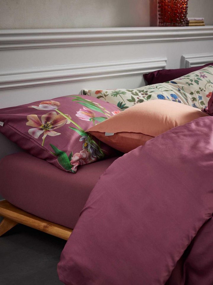Essenza Bettwäsche Eloise, Satin, 2 teilig, mit floralem Muster – Bild 3 von 5