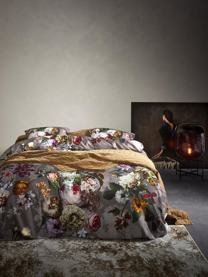 Essenza Bettwäsche Fleur, Satin, 3 teilig, mit floralem Muster – Bild 3 von 5