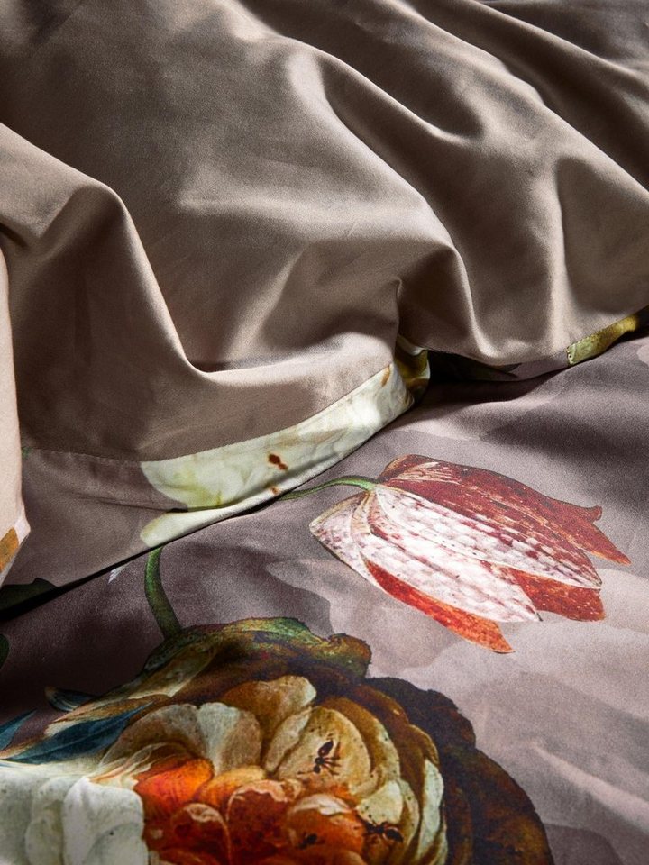 Essenza Bettwäsche Fleur, Satin, 3 teilig, mit floralem Muster – Bild 4 von 5