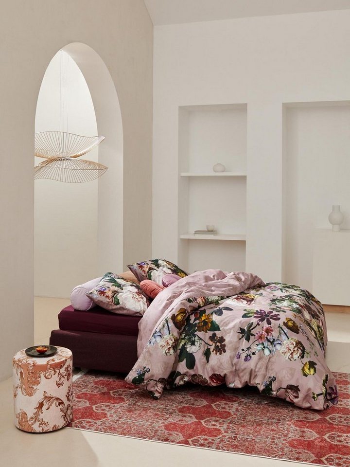 Essenza Bettwäsche Fleur, Satin, 2 teilig, mit floralem Muster – Bild 2 von 5