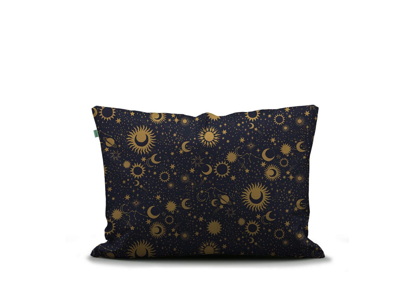 Essenza Bettwäsche Luna Nightblue, Baumwollmischung, 2 teilig, Planten, Astro, Sternenbilder, Himmel – Bild 4 von 5