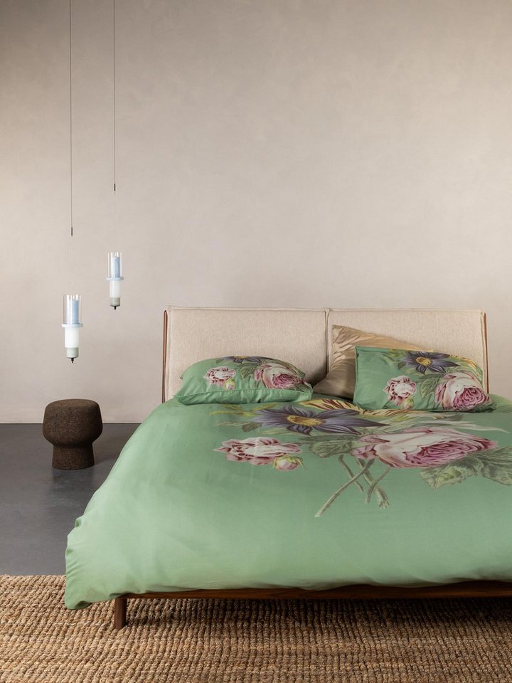 Essenza Bettwäsche Madia, Satin, 2 teilig, mit floralem Muster – Bild 2 von 5