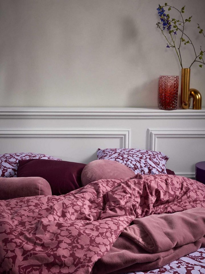 Essenza Bettwäsche Rosie, Flanell, 2 teilig, mit floralem Muster – Bild 4 von 5