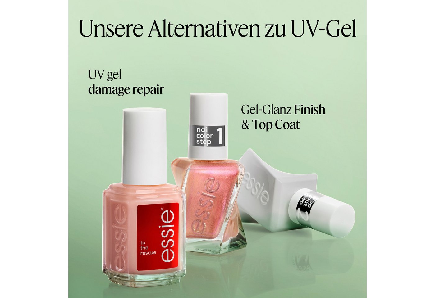 essie Nagellack GEL COUTURE, Gel-Finish ohne UV-Licht, langanhaltend – Bild 4 von 5
