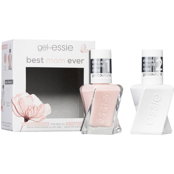 essie Nagellack-Set GEL COUTURE SET, 2-tlg., mit natürlichen Inhaltsstoffen