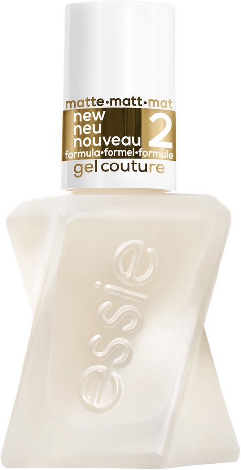 essie Überlack GEL COUTURE, mattes Gel-Finish ohne UV-Licht – Bild 2 von 5