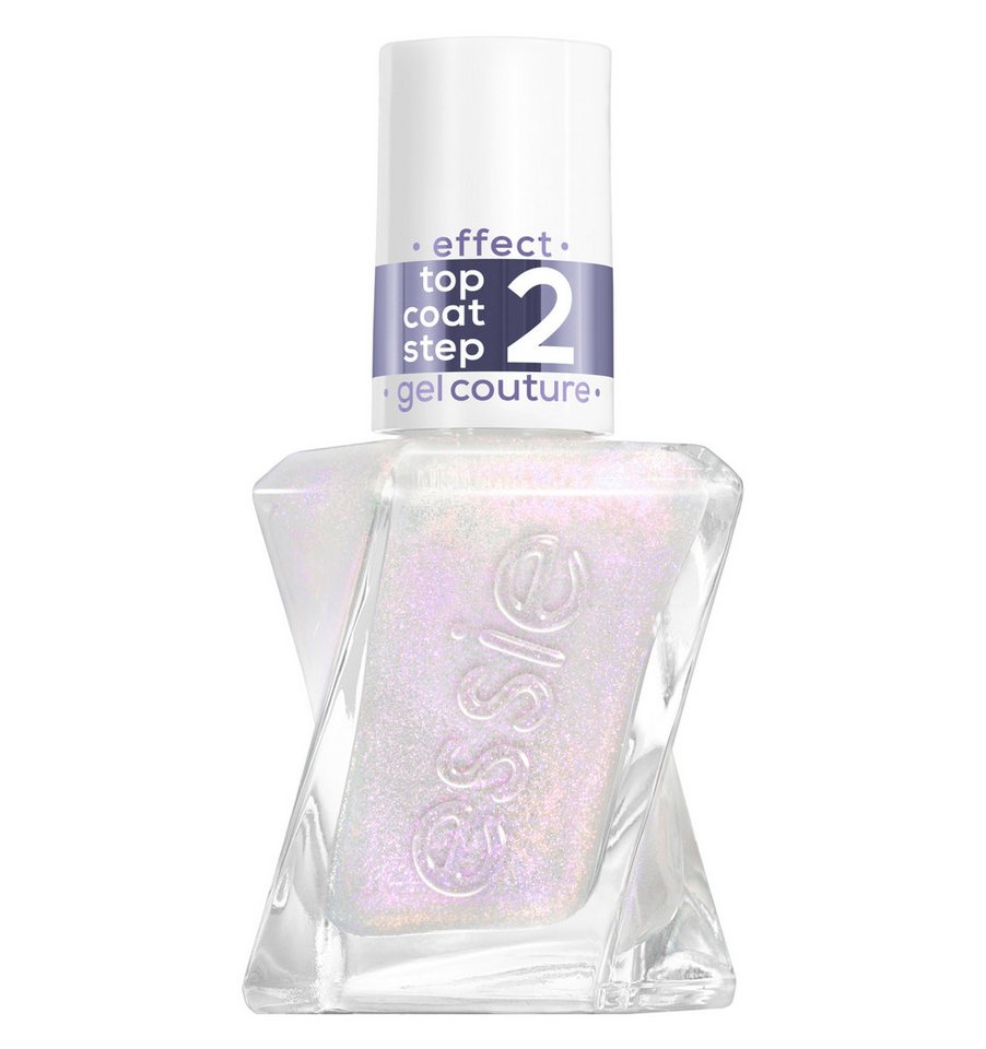 essie Überlack TOP COAT GEL COUTURE, mit Glitzerpartikeln, Glanz-Finish – Bild 2 von 5