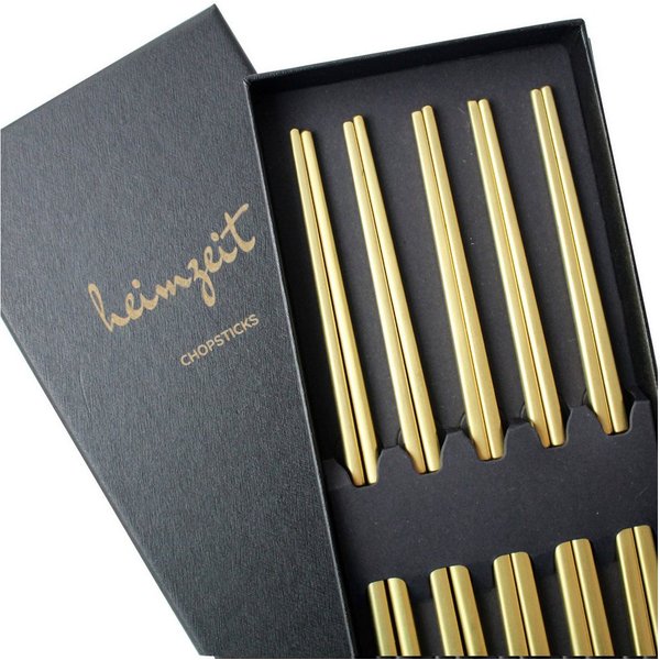heimzeit Essstäbchen heimzeit Essstäbchen/Chopsticks, spülmaschinenfest und wiederverwendbar