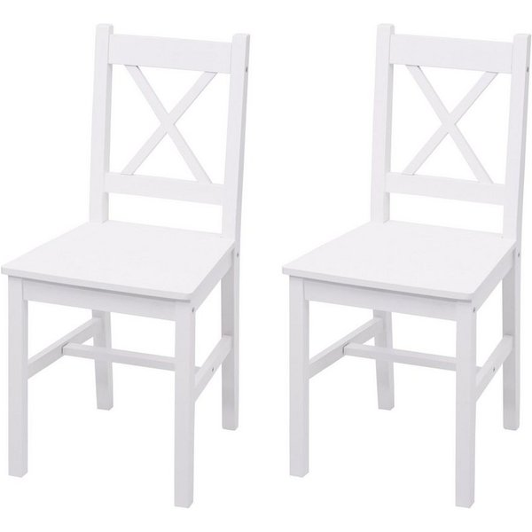 MCW Esszimmerstuhl MCW-F77-E (Set, 2 St), 2er-Set, Stabile Konstruktion, Landhausstil