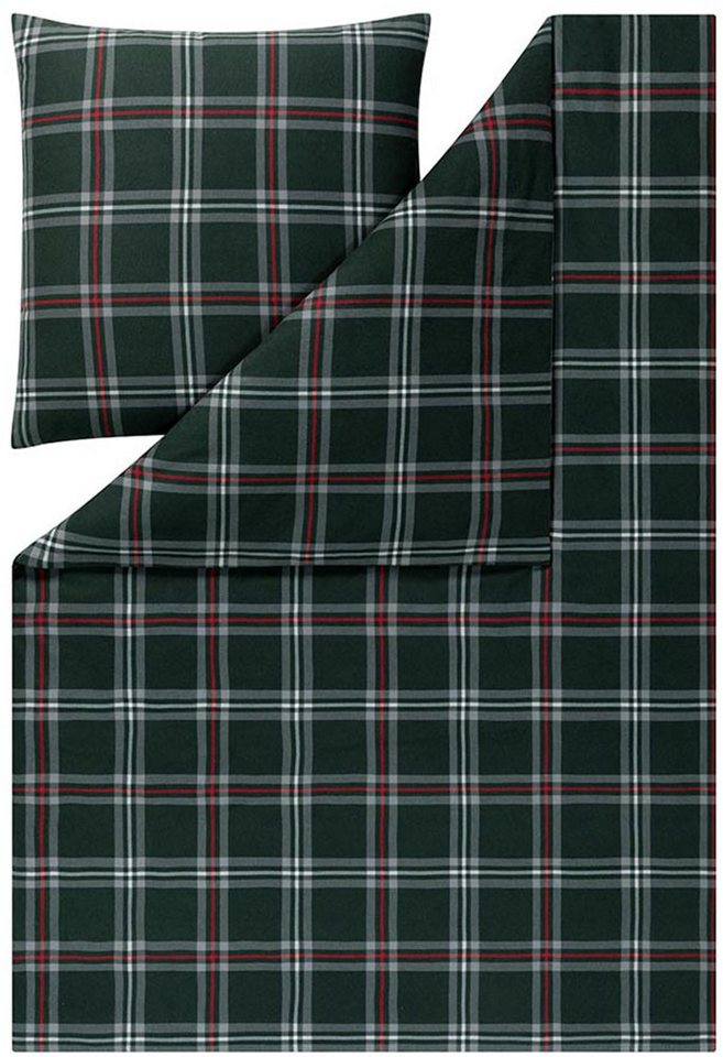 Estella Bettwäsche Harry, Flanell, 2 teilig – Bild 2 von 2