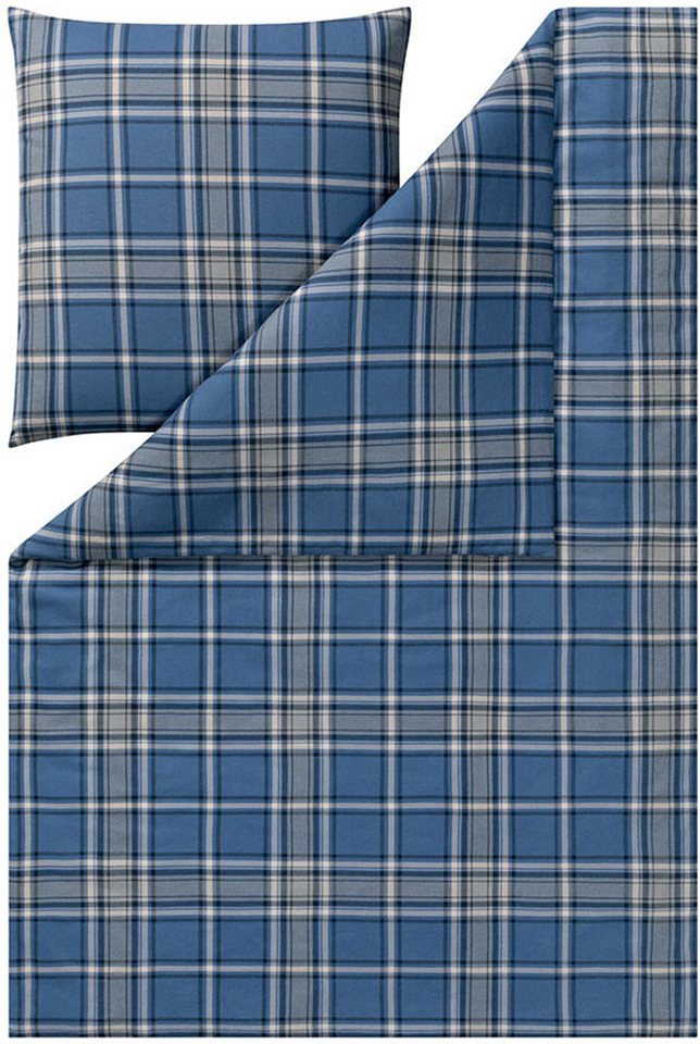 Estella Bettwäsche Quirin, Flanell, 2 teilig – Bild 2 von 2