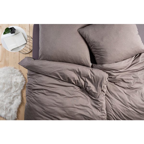 Estella Bettwäsche Takoma, Mako-Interlock-Jersey, 2 teilig, Gefertigt aus hochwertigem Mako-Interlock-Jersey aus 100% Baumwolle.