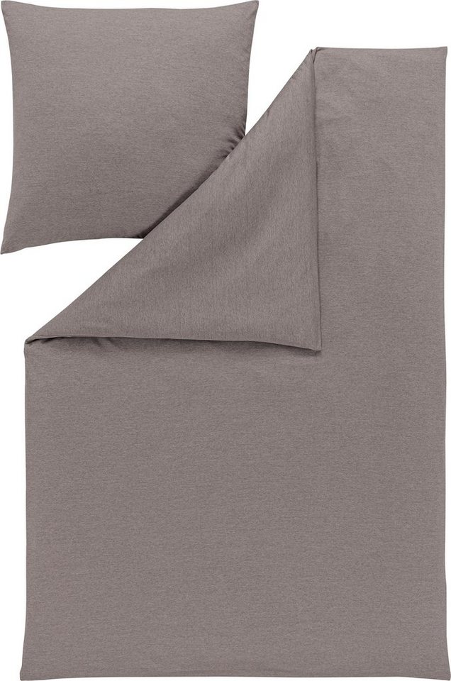 Estella Bettwäsche Takoma, Mako-Interlock-Jersey, 2 teilig, Gefertigt aus hochwertigem Mako-Interlock-Jersey aus 100% Baumwolle. – Bild 2 von 3
