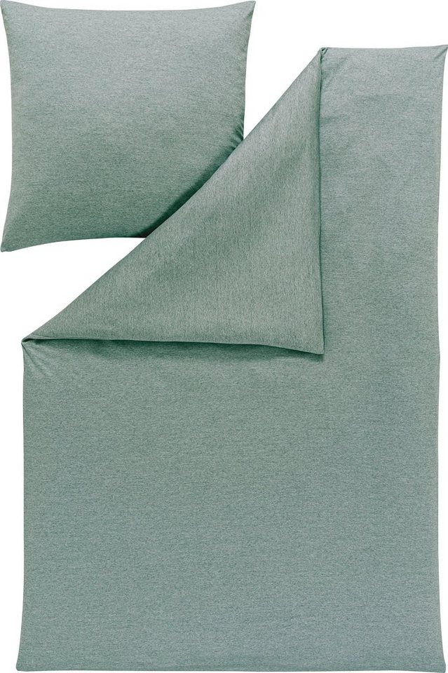 Estella Bettwäsche Takoma, Mako-Interlock-Jersey, 2 teilig, Gefertigt aus hochwertigem Mako-Interlock-Jersey aus 100% Baumwolle. – Bild 2 von 3