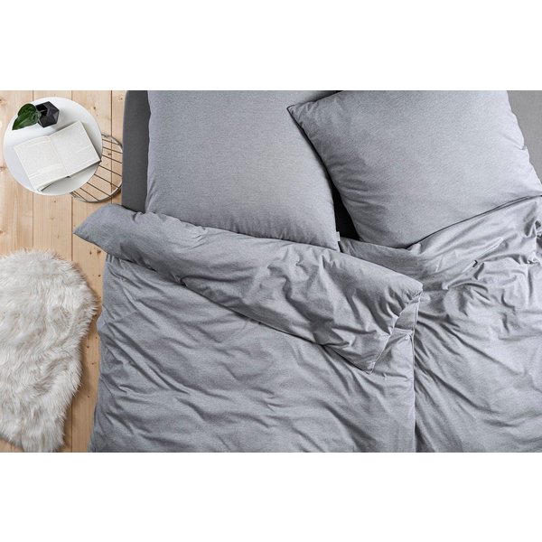 Estella Bettwäsche Takoma, Mako-Interlock-Jersey, 2 teilig, Gefertigt aus hochwertigem Mako-Interlock-Jersey aus 100% Baumwolle.