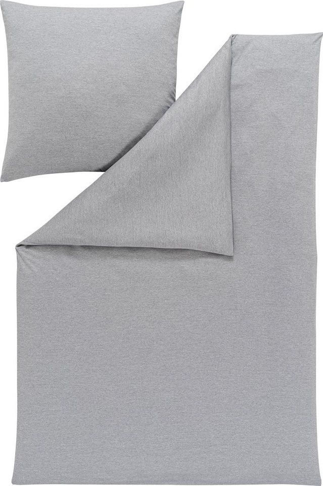 Estella Bettwäsche Takoma, Mako-Interlock-Jersey, 2 teilig, Gefertigt aus hochwertigem Mako-Interlock-Jersey aus 100% Baumwolle. – Bild 2 von 3