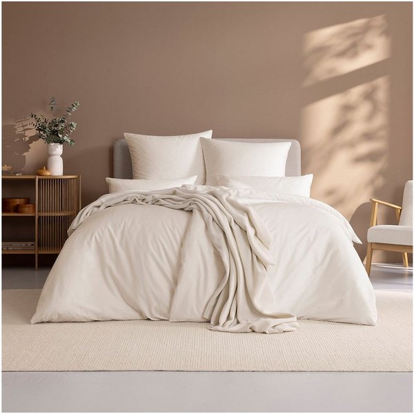 Estella Bettwäsche Valetta, Satin, 2 teilig, Gefertigt aus mercerisierter Baumwolle.