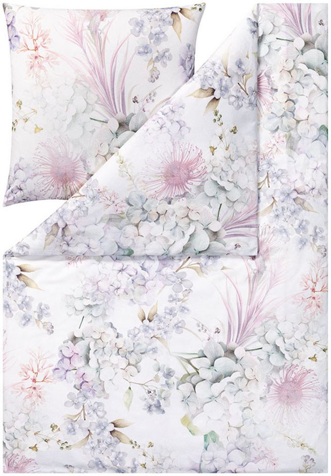 Estella Bettwäsche Winter Bloom, Flanell, 2 teilig – Bild 2 von 2