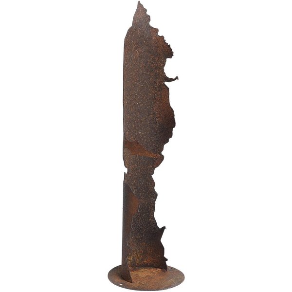 ESTEXO Dekosäule Pflanzsäule Edelrost 54 cm Rostsäule Gartendeko Rost Säule Garten