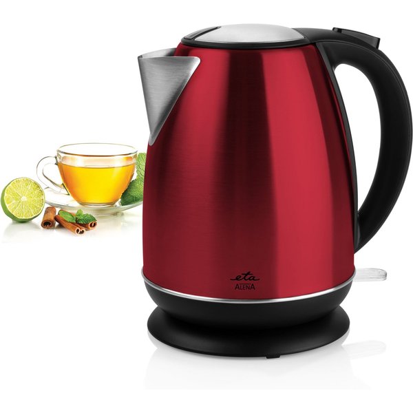 eta Wasserkocher ALENA ETA359090010, 1,7 l, 2200 W, Edelstahloptik, Kontaktsystem, Thermosicherung