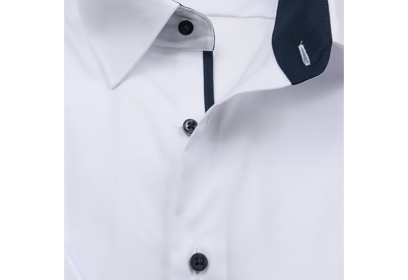 Eterna Kurzarmhemd Comfort Fit, 100 % Baumwolle Bügelfrei, Knitterfrei – Bild 3 von 4